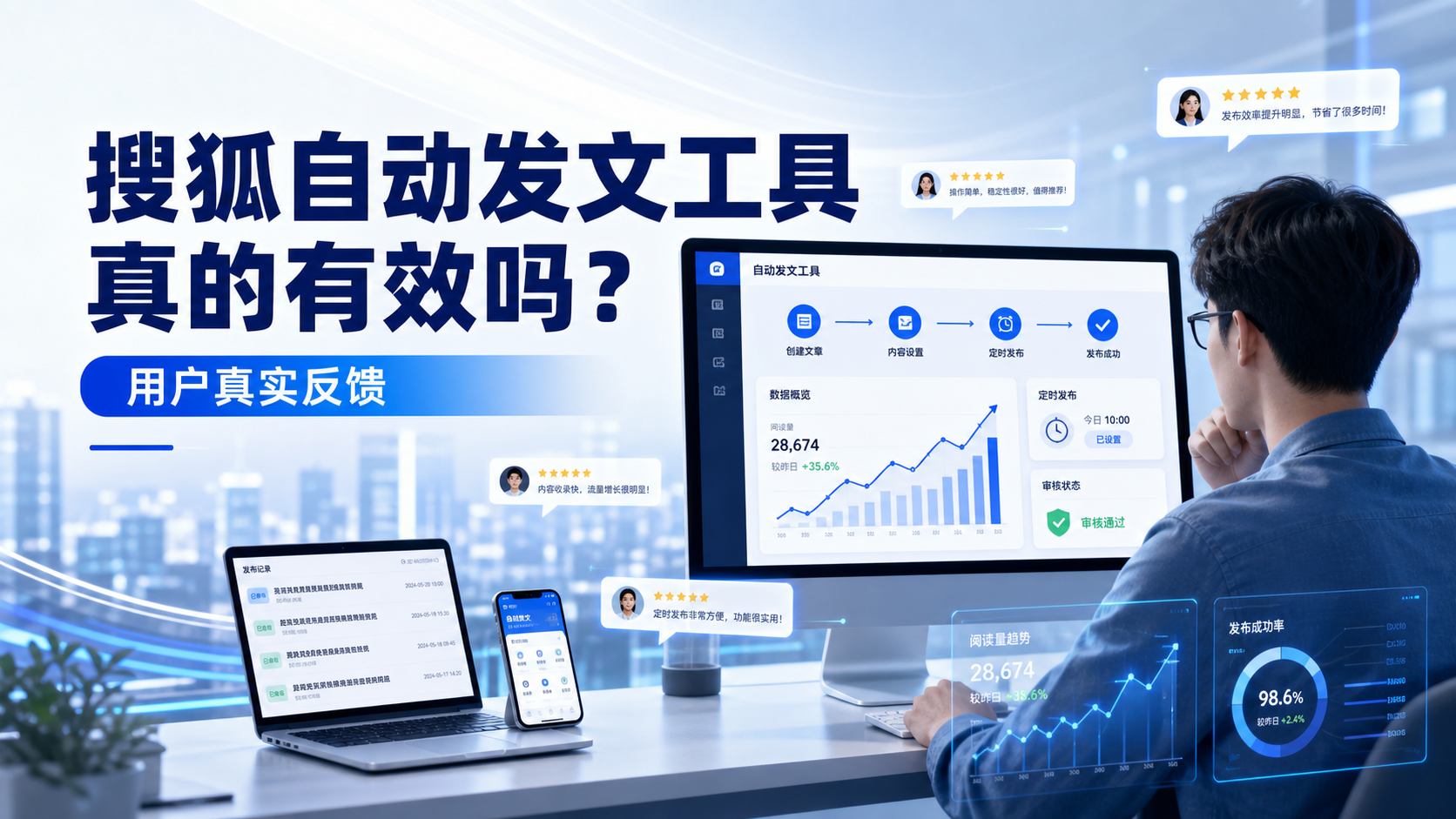 搜狐自动发文工具真的有效吗？乌海用户的真实反馈